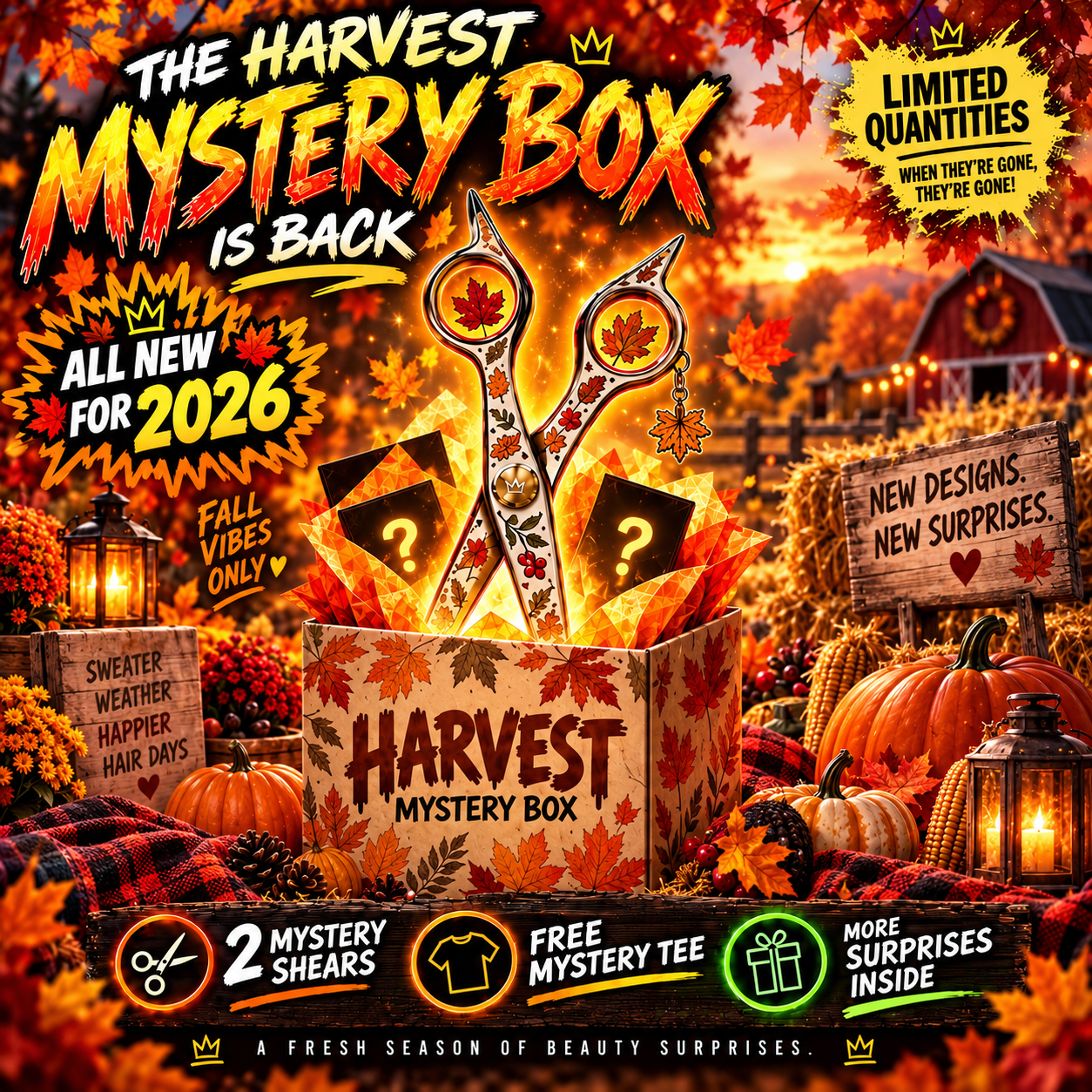 ALL NEW 2026 Halloween & Fall Mystery Boxes