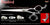 Freebird Double V Swivel Touch Grooming Shears