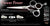 Flower Power 3 Hole Signature Hair Shears