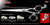 Texas Double V Swivel Touch Grooming Shears